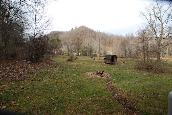 Yard Before Renovation